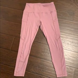 7/8 Muted Purple leggings WITH POCKETS (WORN ONCE)